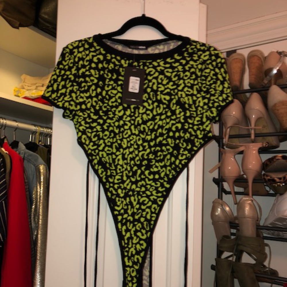 Leopard bodysuit